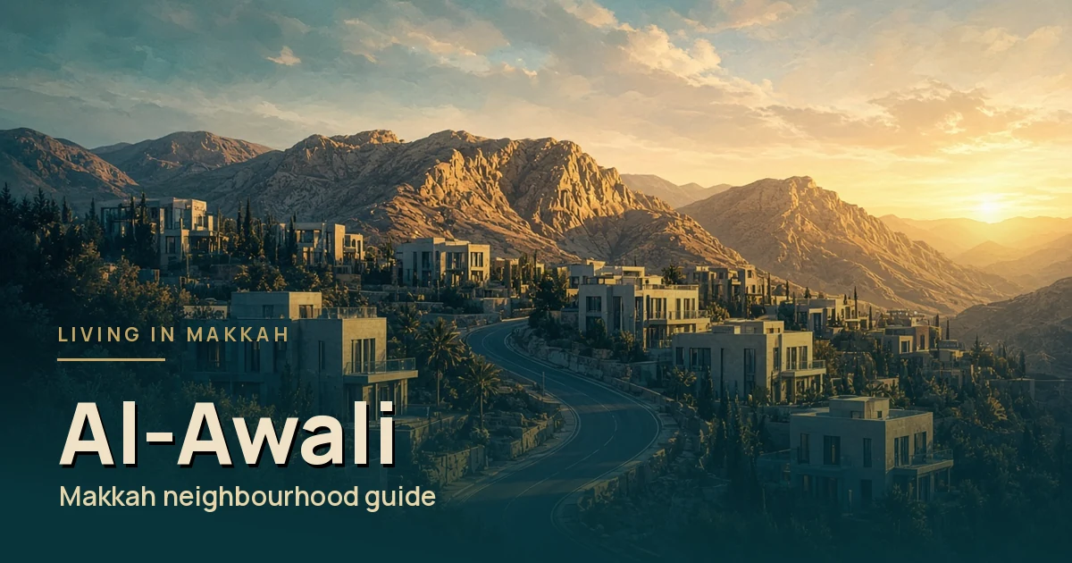 Al-Awali, Makkah: Newer Housing and Suburban Family Life