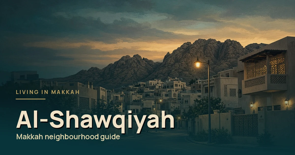 Al-Shawqiyah, Makkah: Calm Family Living South-West of the Centre
