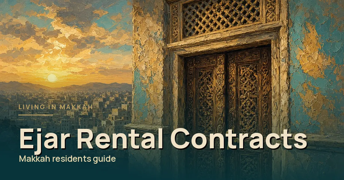 Ejar Rental Contract in Makkah: What Tenants Need to Know