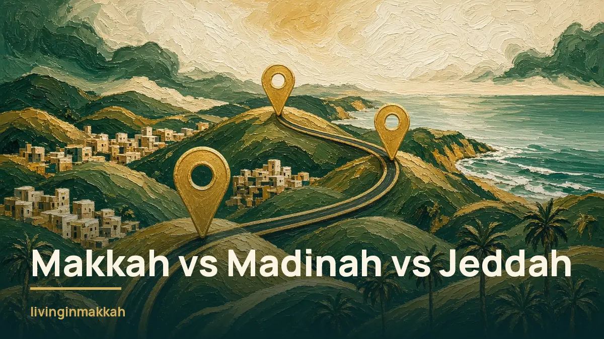 Living in Mecca vs Madinah vs Jeddah: Which City Suits Your Life?
