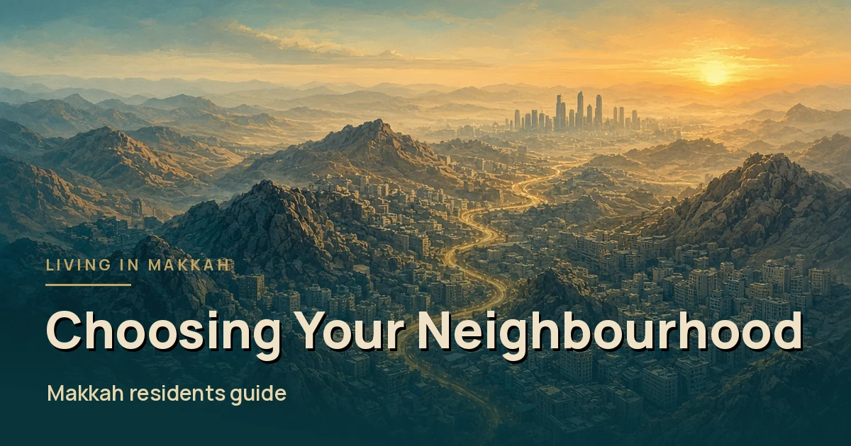 Makkah Neighborhoods: A Residents’ Guide to Choosing Where to Live
