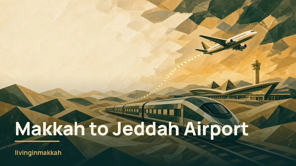 Makkah (Mecca) to Jeddah Airport: Train, Car or Taxi