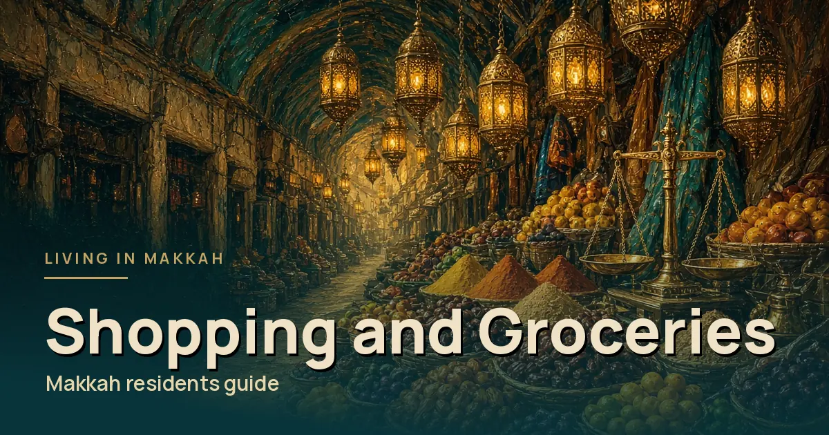 Shopping and Groceries in Makkah: A Practical Guide for Residents